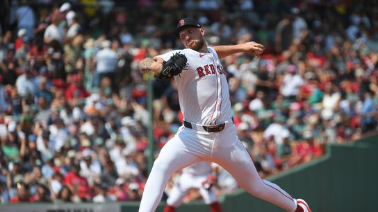 Garrett Crochet takes major step toward potential Red Sox postseason return taken at BSJ Headquarters (Red Sox)